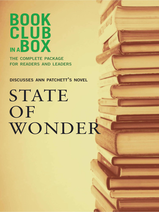 Title details for Bookclub-in-a-Box Discusses State of Wonder, by Ann Patchett by Marilyn Herbert - Available